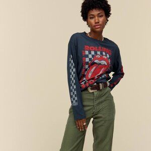 NWT DAYDREAMER ROLLING STONES AMERICAN TOUR TEE, BLACK, VARIOUS SIZES